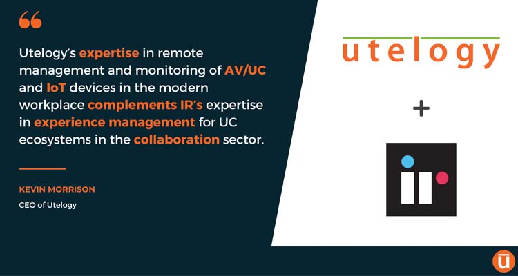 Utelogy Partners with IR To Provide Communication Solutions for Remote Management and Monitoring