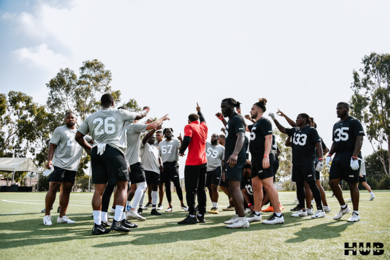 HUB Football Partners with TVU Networks to Livestream Free Agent Workouts