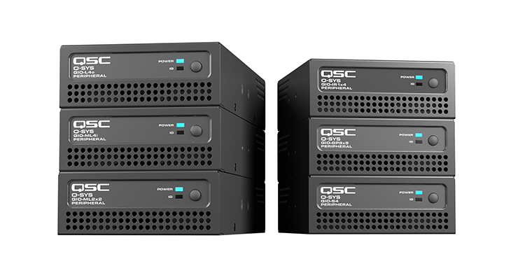 QSC Unveils QIO Series Network I/O Expanders