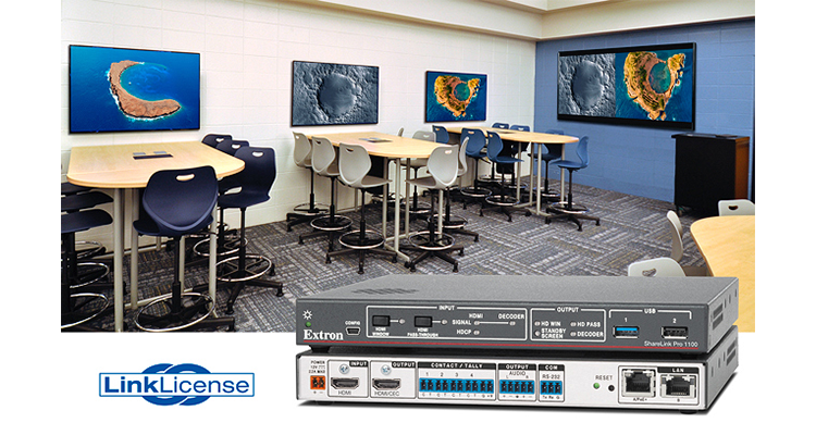 Extron Intros ShareLink Pro LinkLicense for Active Learning