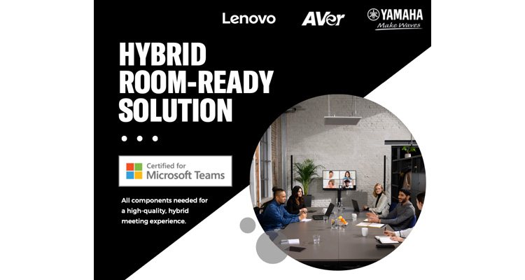 AVer Information Announces Plug-and-Play Solution Bundle with Lenovo and Yamaha for Hybrid Meeting Room Connectivity