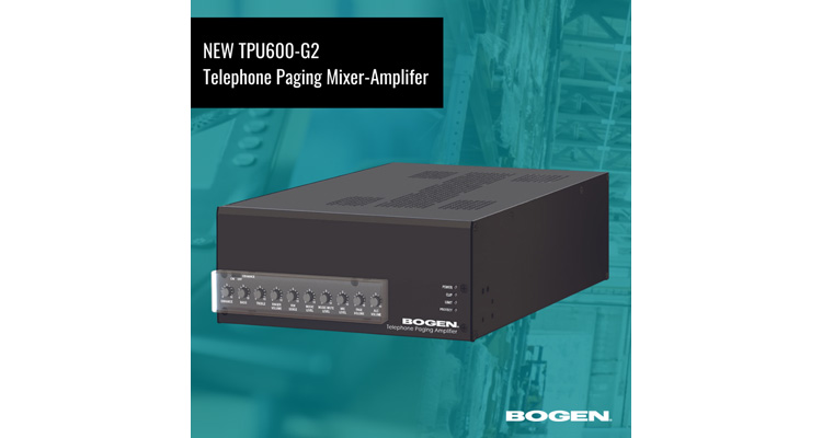 Bogen Communications TPU600 G2