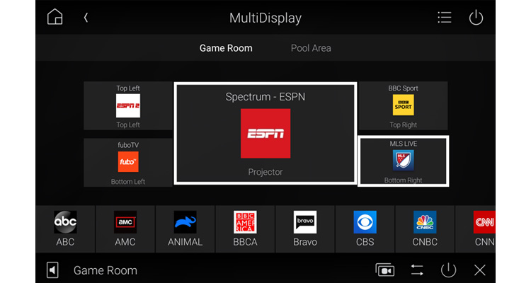 Control4 MultiDisplay