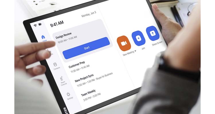 DTEN Now Shipping DTEN Mate Touch-Screen Tablet for Zoom Meeting Management