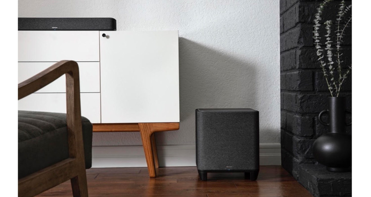 Denon Adds Home Subwoofer for Wireless Sound Coverage