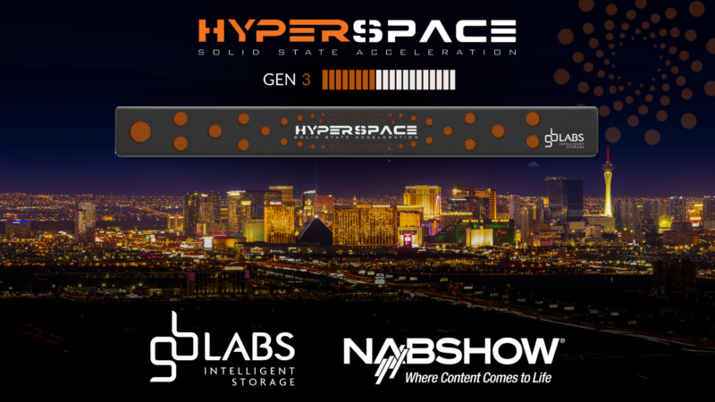 GB Labs To Highlight HyperSpace Generation 3 at NAB Show 2022