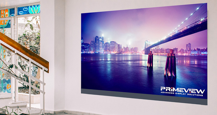 Primeview Global Updates FusionMAX LED Series with Thinner and Lighter Models