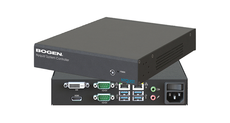 Bogen Communications Now Shipping Nyquist C4000 Paging and Audio Distribution System