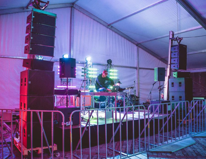 Martin Audio WPS Chosen by Stay High Agency for Polish Roof Parties