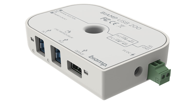 Biamp Announces the USB 200 is Now Shipping, Supports Devio SCR-10, SCR-20 and SCR-25