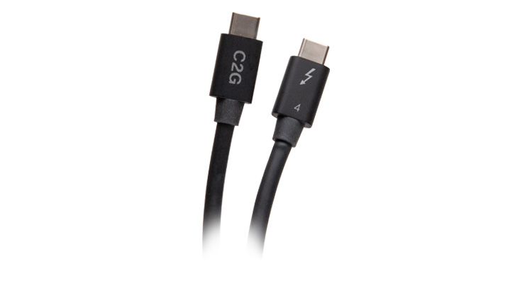 C2G Releases New 40Gbps Thunderbolt 4 USB-C Cable