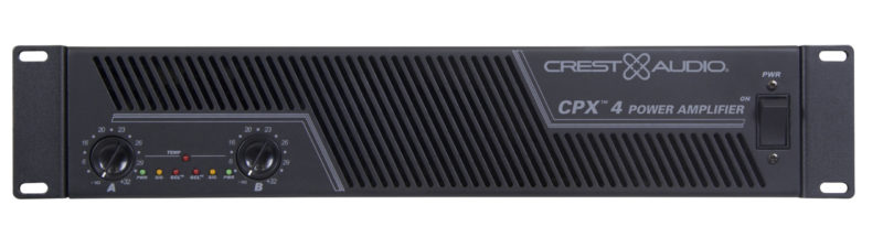 Crest Audio Launches CPX Series of Power Amplifiers