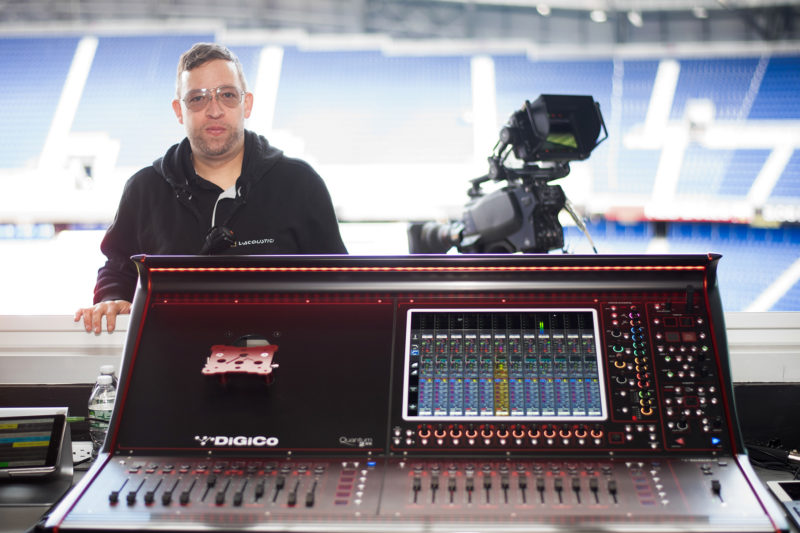 DiGiCo Installs Quantum225 Mixing Console at Red Bull Arena