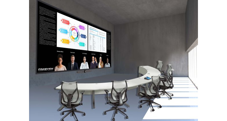 Primeview Global Announces New FusionMAX 21:9 Pro LED and PanoLCD Series of Video Walls for Videoconferencing