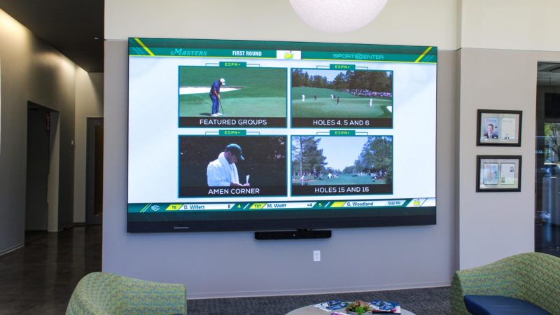 SNA Displays Installs Direct-View LED Screen at Veristor Systems Headquarters Lobby