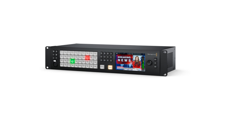 blackmagic design live production switchers