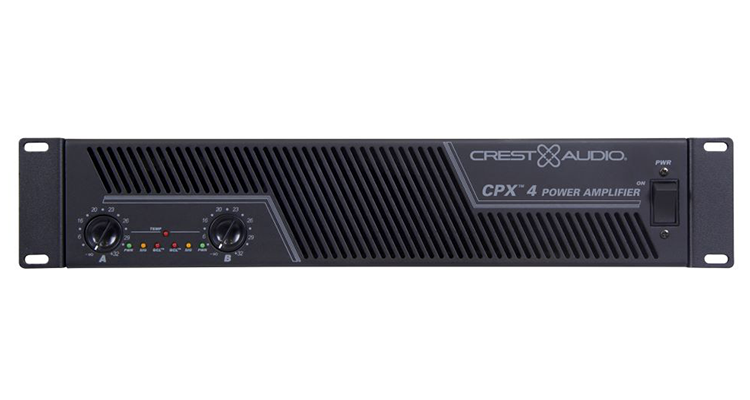 Crest Audio CPX Series Amplifiers Now Available in Four Models