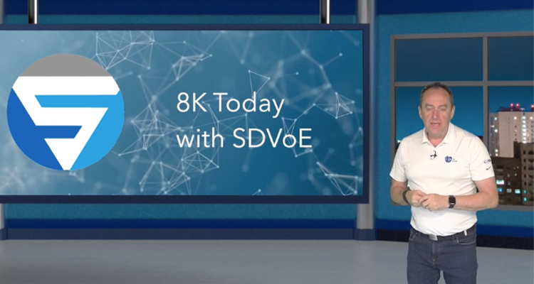 SDVoE Alliance Announces 8K AV-over-IP Transport Solution