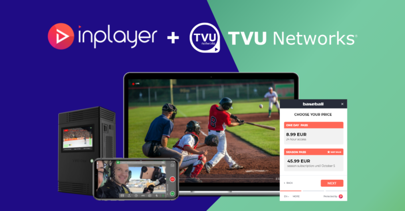 TVU Networks Partners with InPlayer to Create Complete Production Workflow