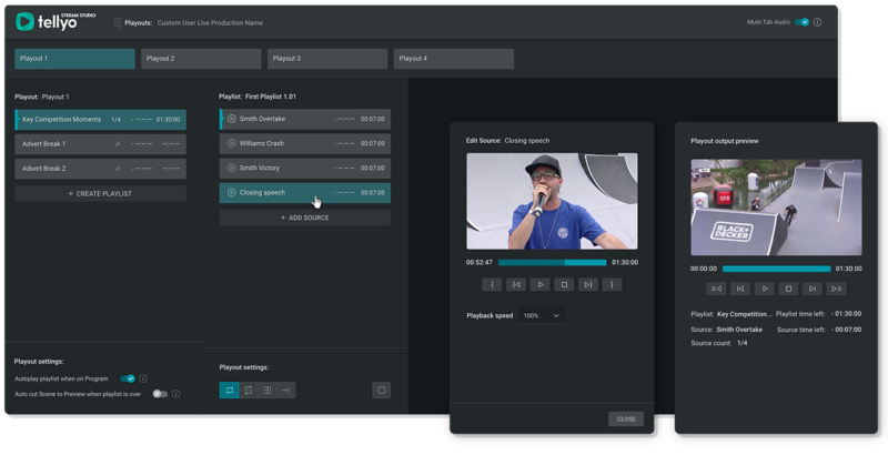 Tellyo Announces Updates to Stream Studio Solution, Will Debut Latest Version at NAB Show 2022