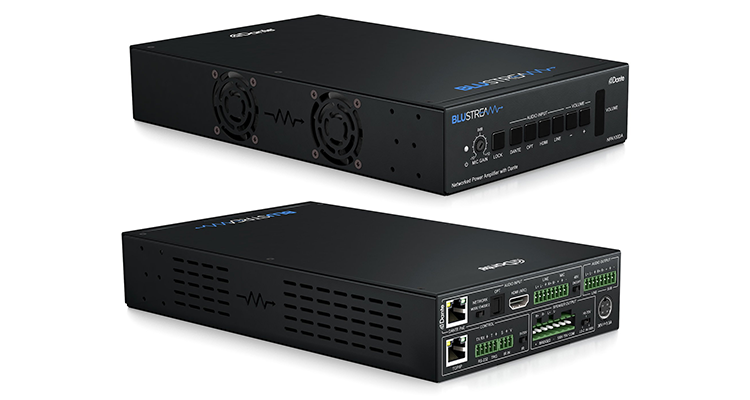 Blustream Releases Dante-Enabled Networked Power Amplifier