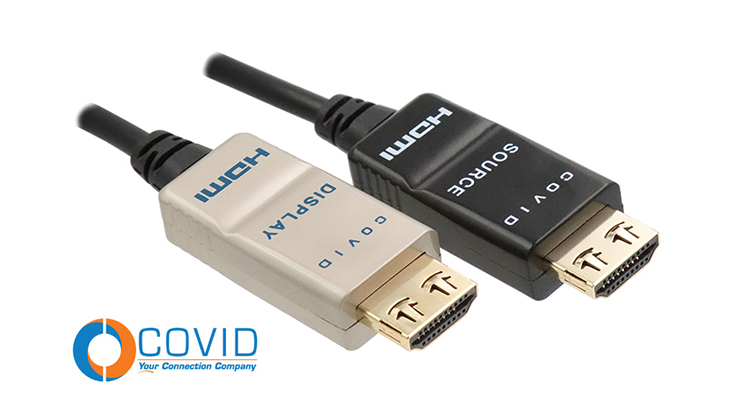 Covid Inc. Will Showcase Its Plenum and Non-Plenum 4K and 8K HDMI Cables at InfoComm 2022