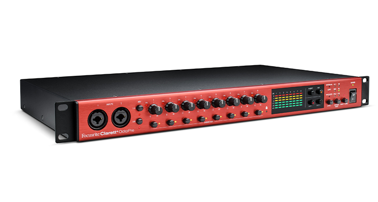 Focusrite Intros Clarett+ OctoPre USB Audio Interface