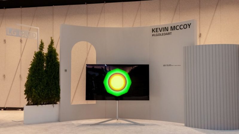 LG Electronics OLED TV’s Bring Artist and NFT Pioneer Kevin McCoy’s Artwork to Life
