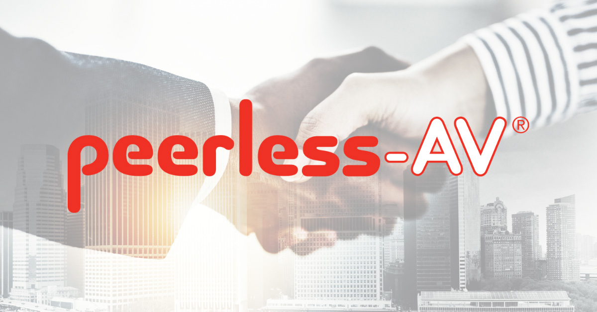 Peerless AV ADF Acquisition PR Graphic