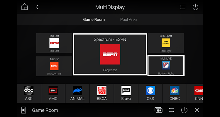 Snap One Multidisplay