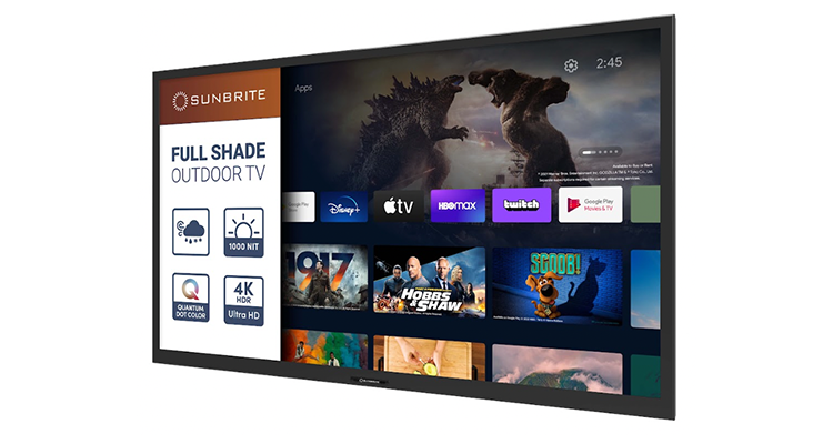 Snap One Releases New Line of Full-Shade Outdoor LED TVs