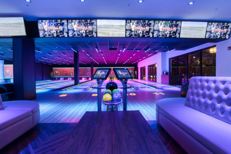 Strike 10 Boca Raton Modernizes Bowling with High-Tech Interiors & Control4 Automation