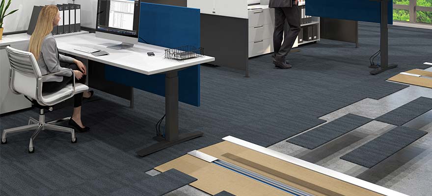 Connectrac Sit Stand and Desks