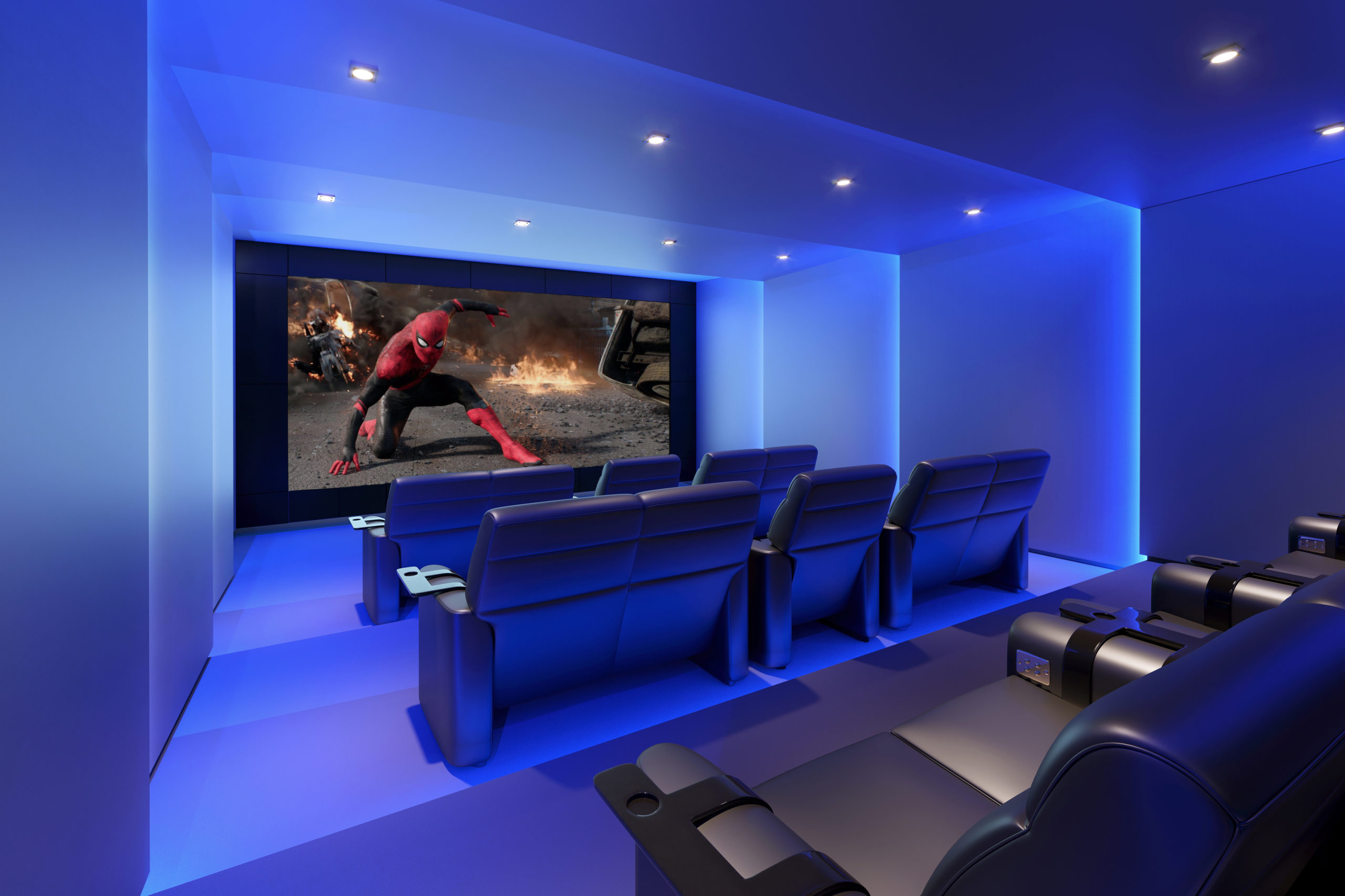 Home Theater Blue