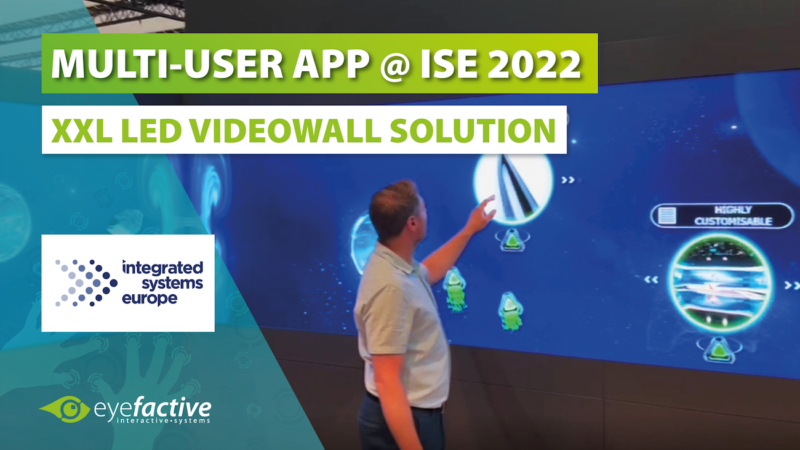 Eyefactive Presents Multi-User Software at ISE 2022 in Barcelona