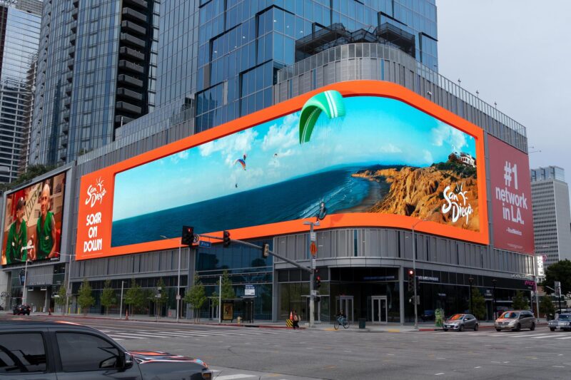 Moxy and AC Hotels Downtown Los Angeles Unveils 15,000-sq-ft LED Mega-Spectacular