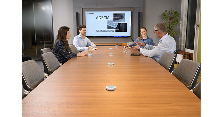 Yamaha Receives Microsoft Teams Certification for Its ADECIA Tabletop Solution