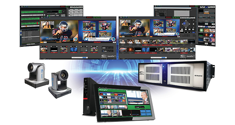 Broadcast Pix Adds MeetingPix and GX Hybrid Production Systems