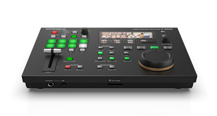Roland to Show P-20HD Video Instant Replayer at InfoComm 2022