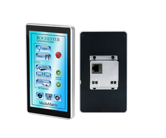 MediaMatrix launches the sTouch 55 wall-mounted touchscreen control panel – rAVe [PUBS]