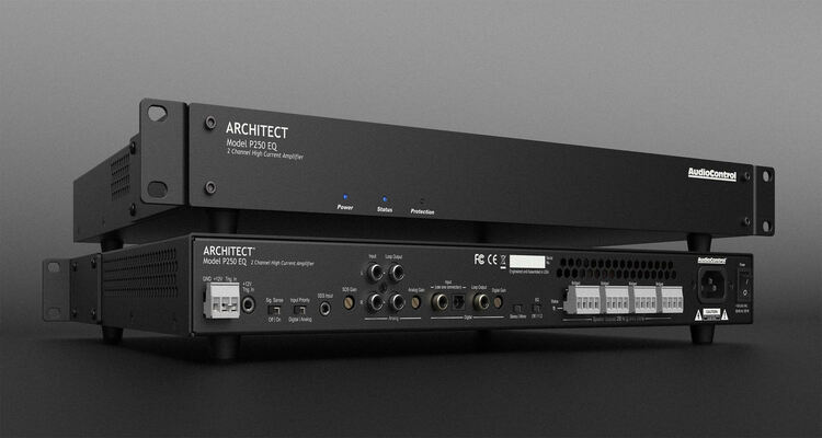 AudioControl Introduces Architect Model P250EQ 2-Channel Amplifier