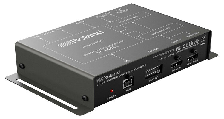 Roland Launches the VC-1-DMX Video Lighting Converter During InfoComm 2022