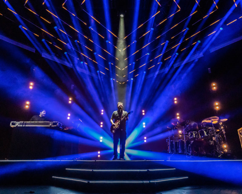 Deftones Tour US and Europe with GLP JDC1 and Scenex Lighting LED Pixel Tape