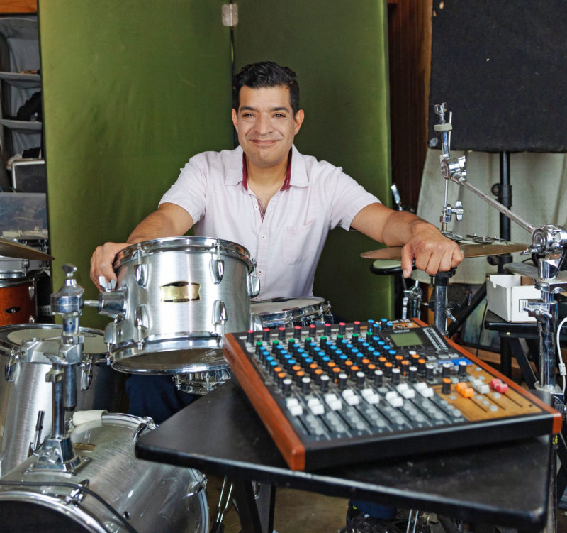 TASCAM Model 12 Integrated Production Suite Plays Key Role for Drummer Joshua Duron