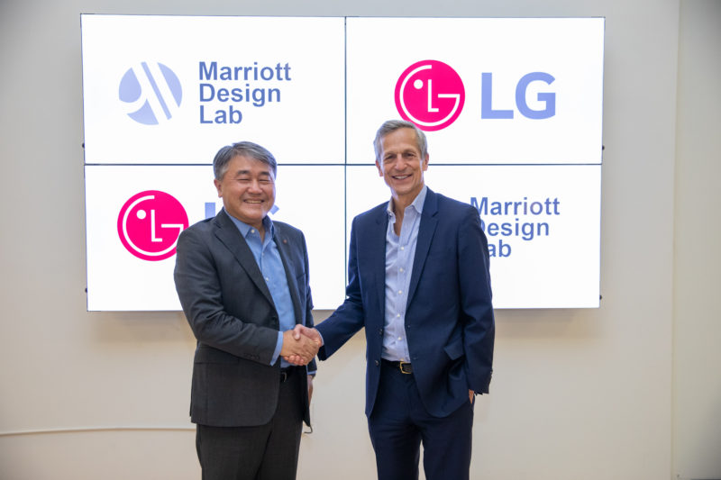 LG Teams up with Marriott International to Explore Innovations That Can Improve Hotel Experiences