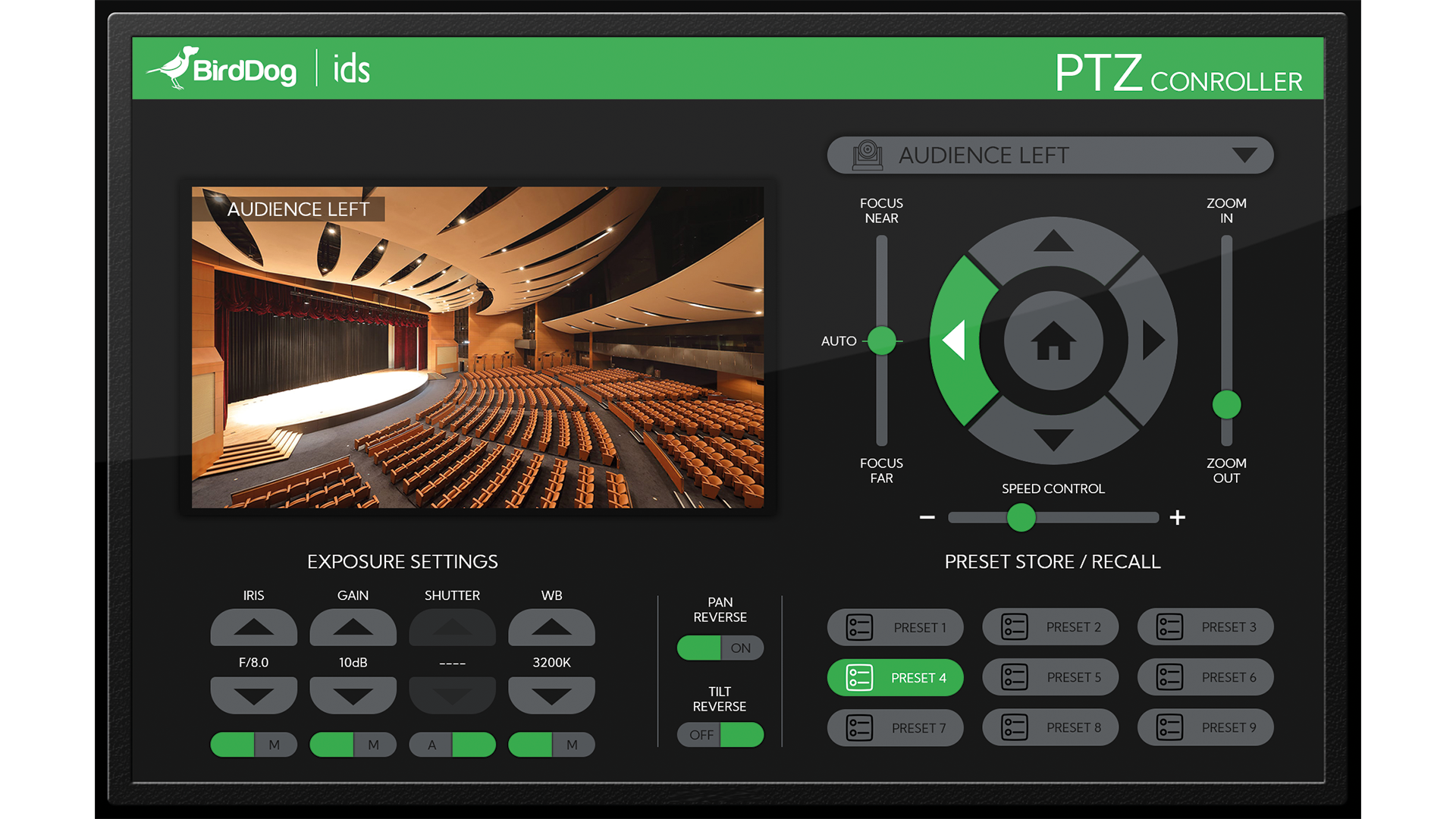 BirdDog PTZ Controller