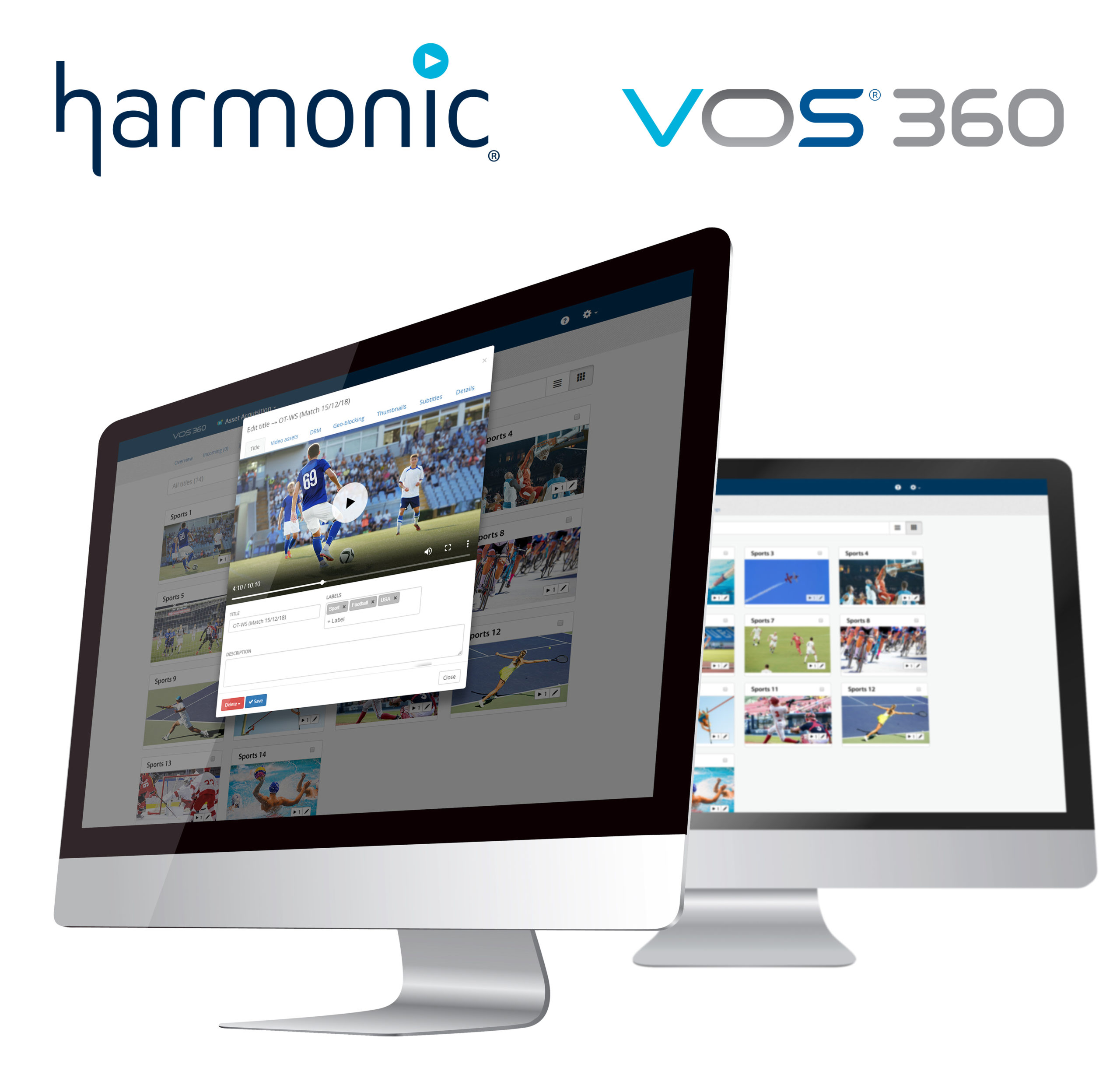 Harmonic VOS360 Cloud Streaming