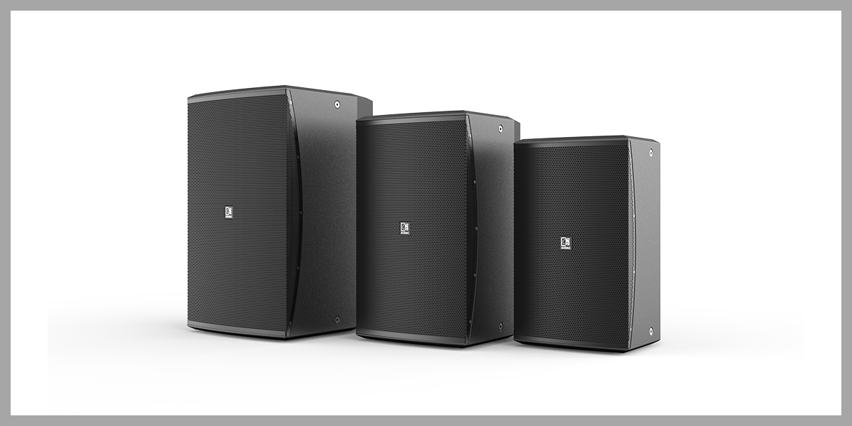 audac vexo series high output loudspeaker