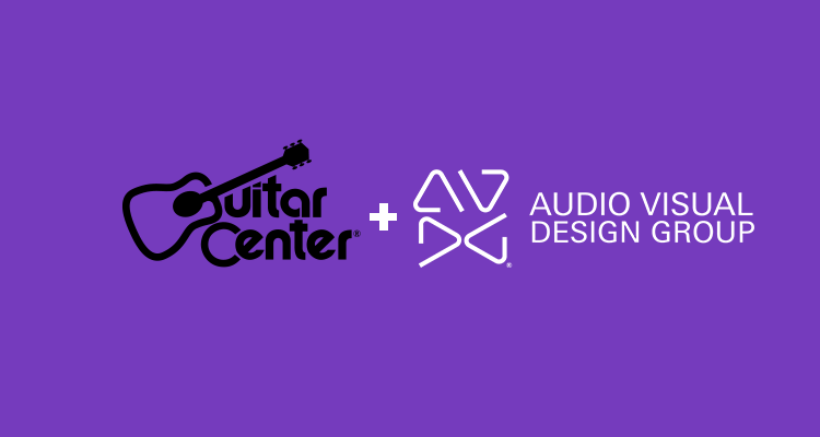 guitar center audio visual design group