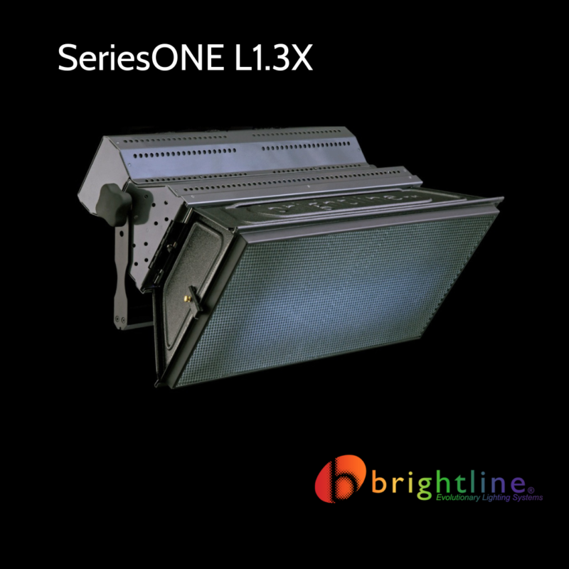 Brightline Introduces New L1.3X Light to SeriesONE Studio Series